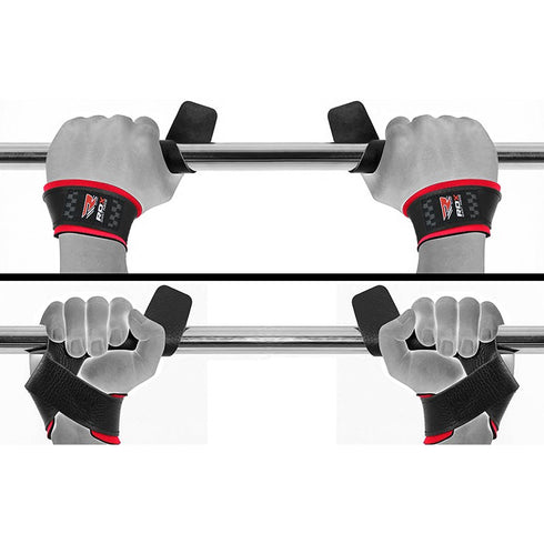 RDX L1 DELUXE LEATHER WRIST STRAPS-2